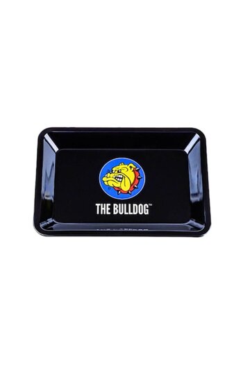 The Bulldog Amsterdam Small Rolling Tray, The Bulldog Original Metal, 175mm x 275mm x 23mm