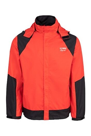 Lee Cooper Light Jacket Lee Cooper, Waterproof, Windproof, Red, Size M