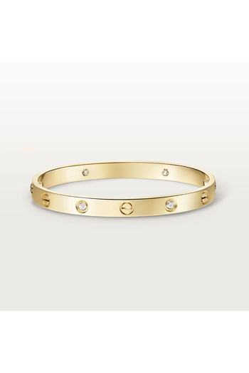 Valuxy Bratara Love cu Pietre 18k Gold plated