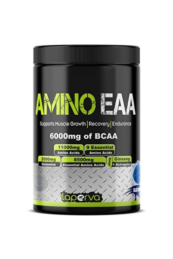 Laperva Amino EAA + Glutamine, Blueberry, 390g