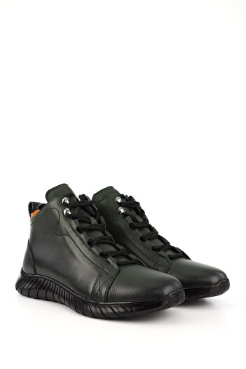 GÖNDERİ(R) Men's Zippered Genuine Leather Outdoor Boots