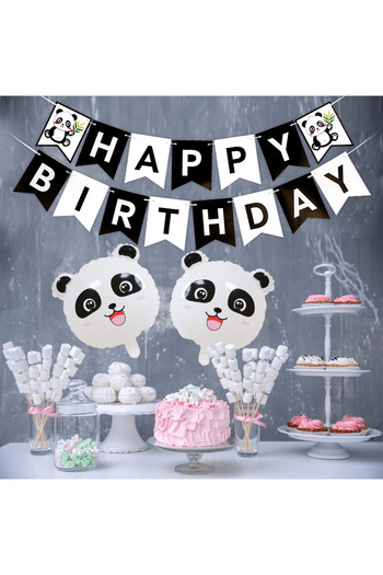 Baloane Vesele BIRTHDAY DECOR PANDA BEAR BALLOONS SET289