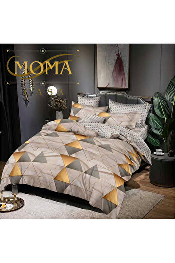 moma casa Bed linen, 6 pieces, 2 persons, 230x250cm, thick fineness