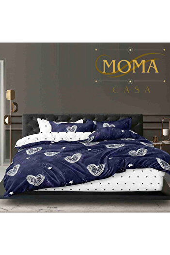 moma casa Bed linen, 6 pieces, 2 persons, 230x250cm, thick fineness