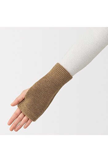 Muji Merino Wool Ridged Hand Warmers
