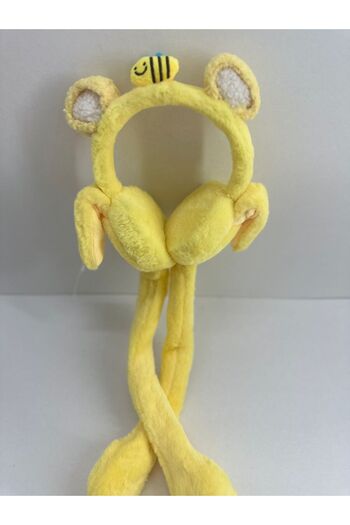 ByBest Beauty Recos Children's Plush Figure with Moving Ears and Moving Sound Winter Earmuffs