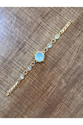 LOOQ Vintage Heart Figured Women's Wristwatch