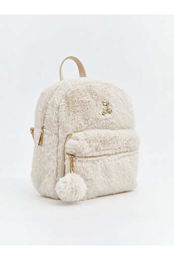 LC Waikiki Peak New Season Girls' Plush Backpack