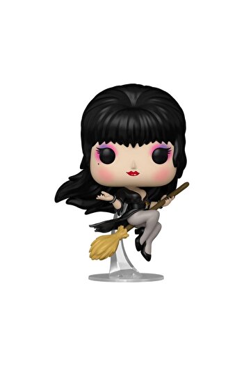Funko Figurina Elvira POP! Icons Elvira Broom 9 cm