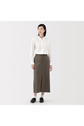 Muji Water Repellent Stretch Straight Skirt