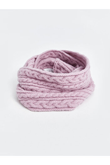 LC Waikiki Girl's Scarf and Beret with Pompom Detail