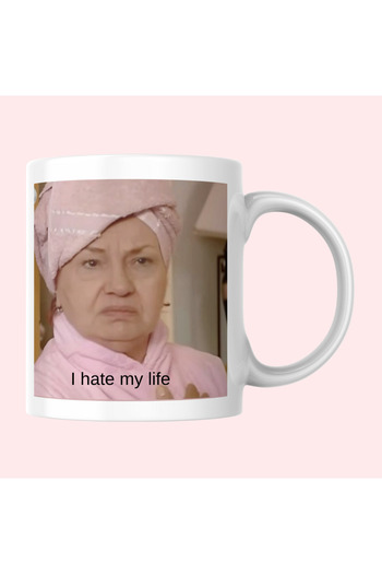 Home Leaf Shedding Hayriye I Hate My Life Mug
