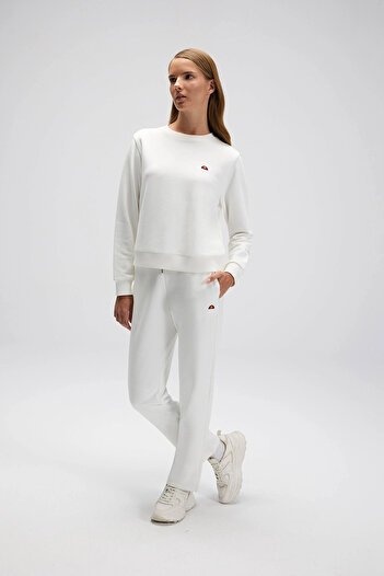 Ellesse Cotton Regular Fit Crew Neck Logo Sweat Sweat Ef553