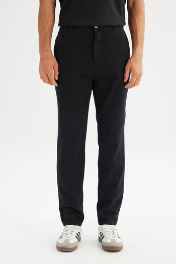 Lee Cotton Regular Fit Normal Waist Straight Leg Pants Men's Pants Lm0400001 001