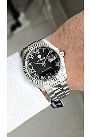 Raymond Rym-611821 Men's Wristwatch - New Season - Quartz - Stainless Steel - Guaranteed - Original