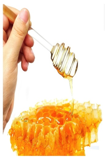 Buççin Crystal Honey & Jam Spoon Gilding Honey Spoon Breakfast Presentation Spoon Breakfast Serving Spoon 3 Pieces
