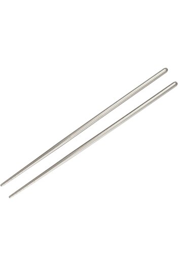 Buççin Metal Chopstick 5-Piece Stainless Steel Chinese Chopstick Set for 1 Person Stainless Steel 5 White Cn 6 Months