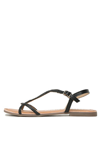 Gioseppo Γυναικεία σανδάλια μαύρα GIOSEPPO-69112-P NIOAQUE BLACK