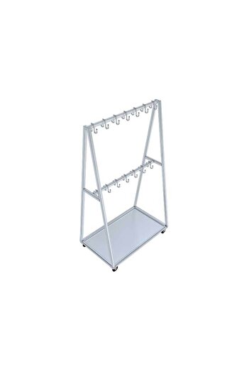 Moratti România Meat carcass transport trolley, Moratti, 24 hooks