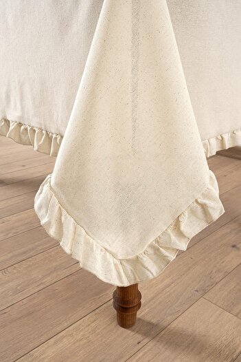 Denizli Concept Selendi Ruffled Tablecloth