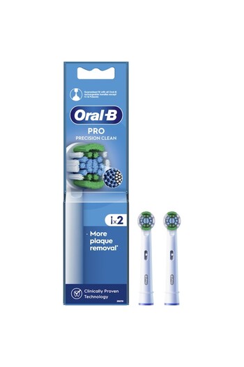 Oral-B Replacement Heads for Electric Toothbrush Pro Precision Clean, 2 pcs