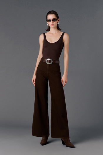 VATKALI Flared Wide Leg Jeans