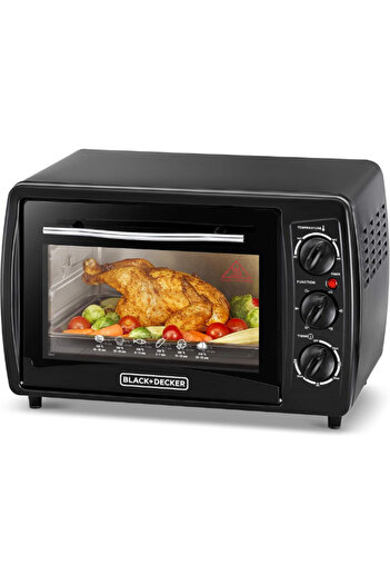 Black&Decker 1380W 19L Toaster Oven, 90-230 Temp Setting With Multiple Accessories 2 Years Warranty