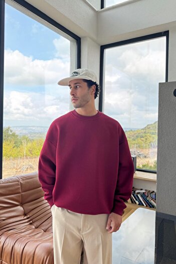 Flaw Wear Basic Crew Neck Sweatshirt