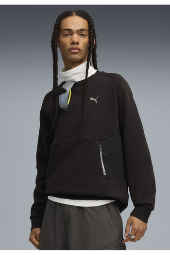 Puma PUMATECH Relaxed Crew Φούτερ Ανδρικό