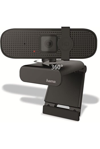 Hama 139991 1080 P C-400 PC Webcam, Black, HDMI