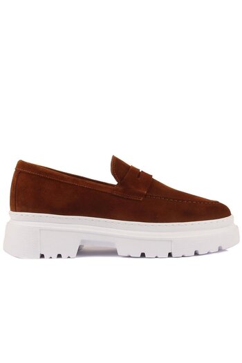 SailLakers Tan Suede Men's Casual Shoes 101-9069-H1308