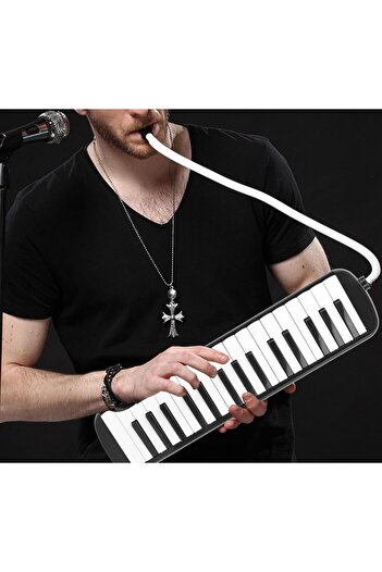 Flippy 32-key harmonica-color-black