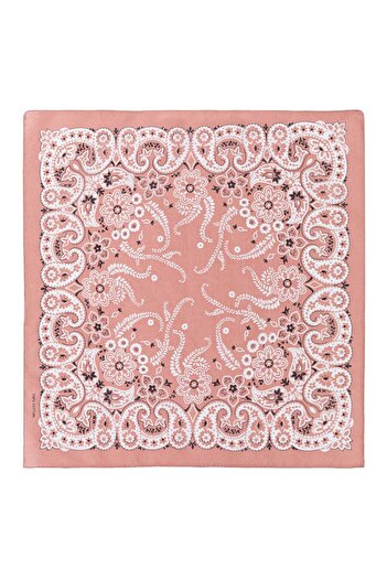 OEM Bandana Cotton Scarf Nude Paisley 54x54cm