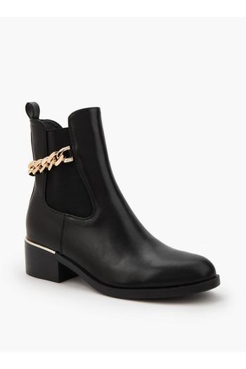 Flora Bella by Shoexpress Women's Block Heel Ankle Boots
