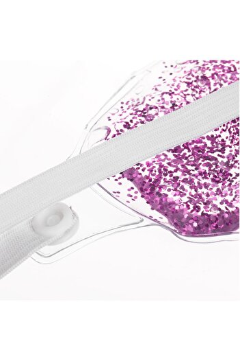 OEM Purple Eye Compress with Glitter Eye Cooler 18cm