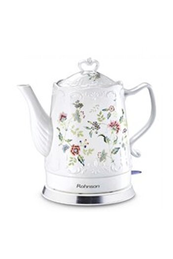 ROHNSON Fierbator ceramic R7804, 1200 W, 1.5 l, fara fir, baza rotativă la 360°,