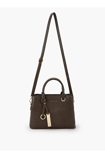 Flora Bella by Shoexpress Solid Tote Bag with Detachable Strap - H 19.5 x W 26.5 x 12 cms