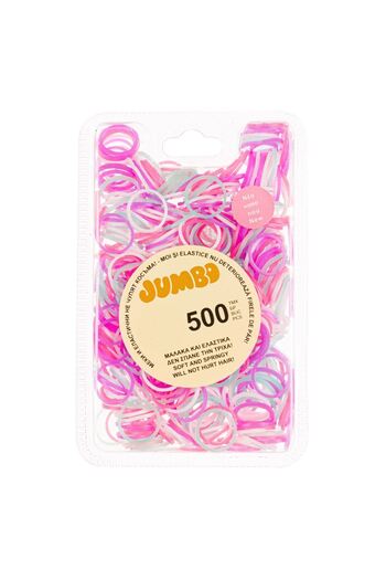 OEM Hair clips 500pcs Multicolored RUBBER