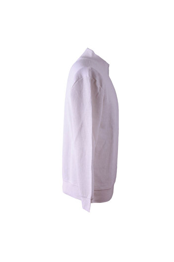 trender Half Zipper Reported Thessaloniki Ecru Men's Sweatshirt 5716