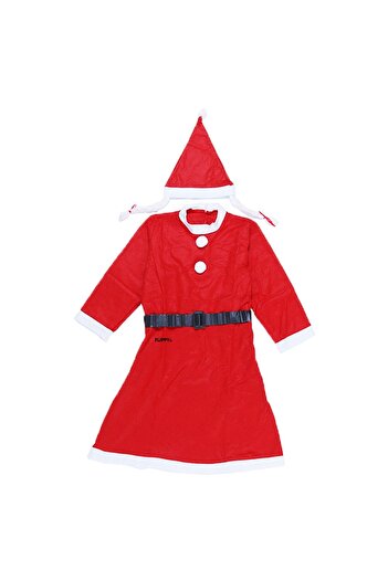 Flippy ® Santa Claus Costume for Women, Adult, 3 Pieces, Fleece