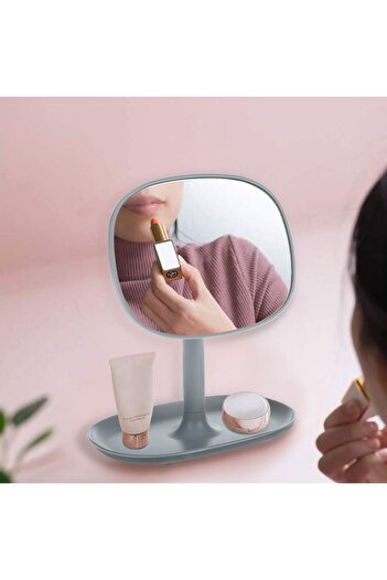 OEM Oval Mirror with Jewelry Stand 16x11x19cm