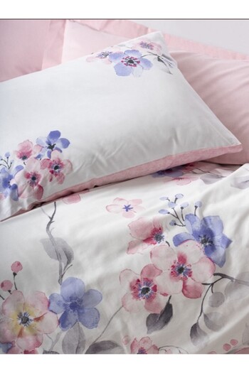 Cotton Box Bed linen 1 person, 100% cotton ranforce, Cotton Box, Jayda Pink with Printed