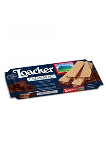 Loacker Wafers with chocolate cream Cremkakao, 175g
