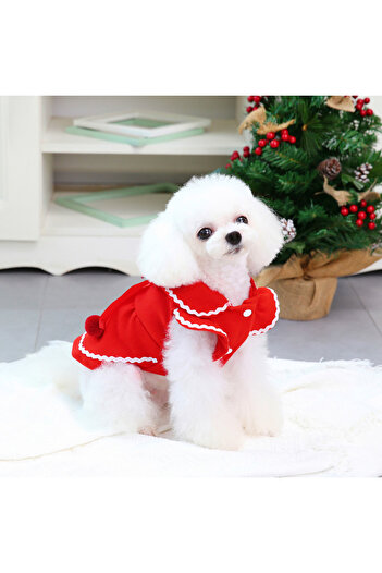 OEM Rochita eleganta de Craciun, pentru animale de companie mici si mijlocii, DOG-08