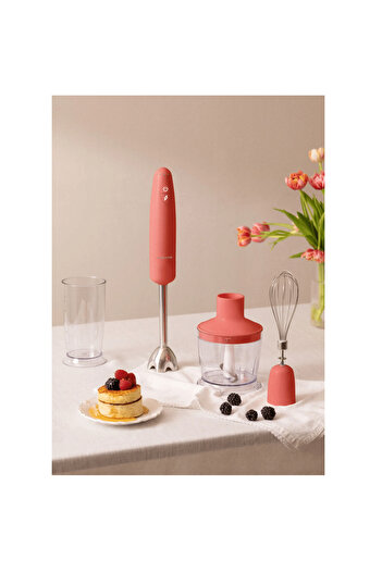 Create 3in1 hand blender, CREATE, Fullmix Retro, terracotta