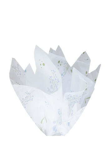 Papette Set of 50 pieces FLORAL tissue paper Model 6