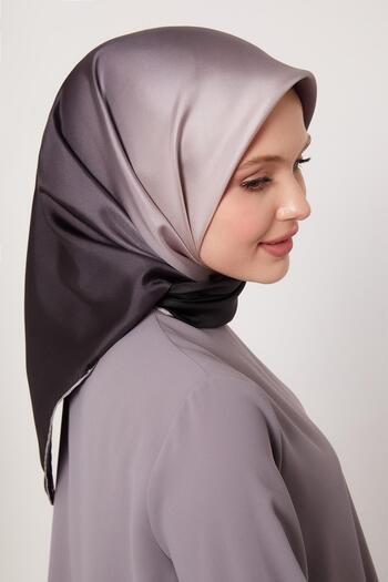 Levidor Lilac Gradient Twill Silk Scarf