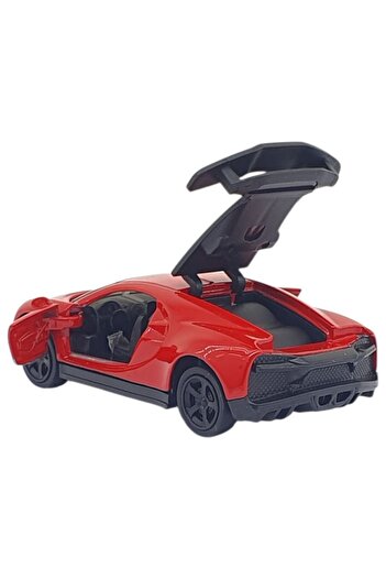 Vardem Pull and Drop Metal Small Cars 8 cm - 6411A - Red