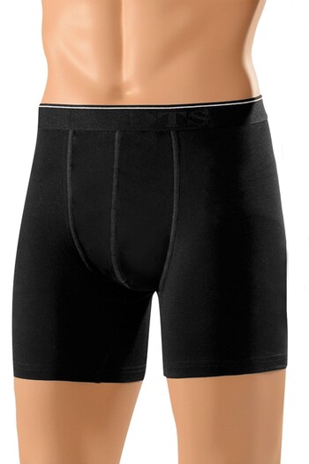 Öts Men's Boxer Long Leg Length (96% Cotton - 4% Elastane)