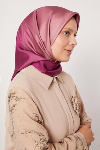 Levidor Dusty Rose Transitional Twill Silk Scarf